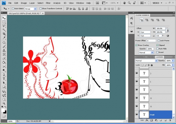 Creation of Adam,Eve & The Forbidden Fruit: Step 9
